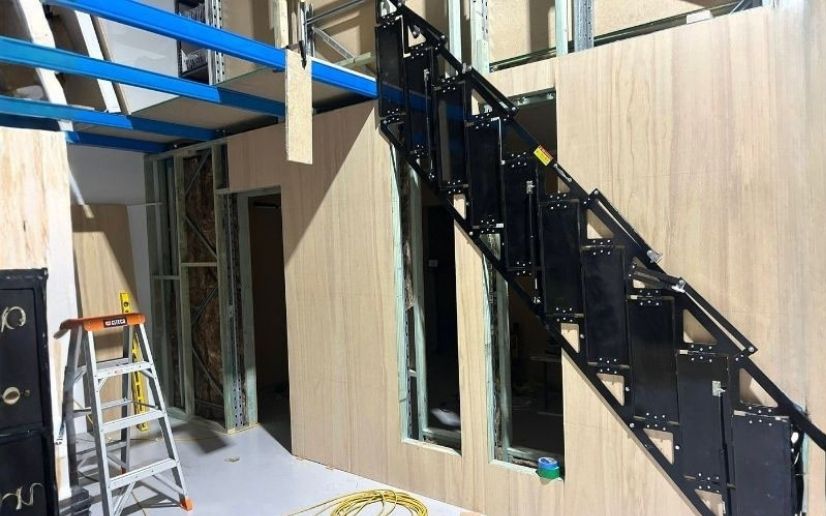 Wall-Attached Foldable Stairs Delivered to Australia — July 2025