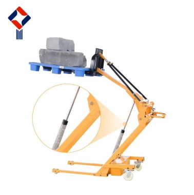 Curving Boom Loading and Unloading Truck