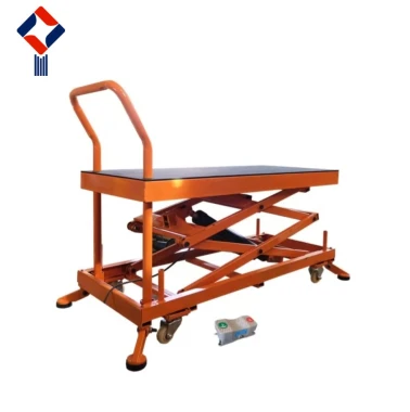 Electric Lifting Platform Trolley